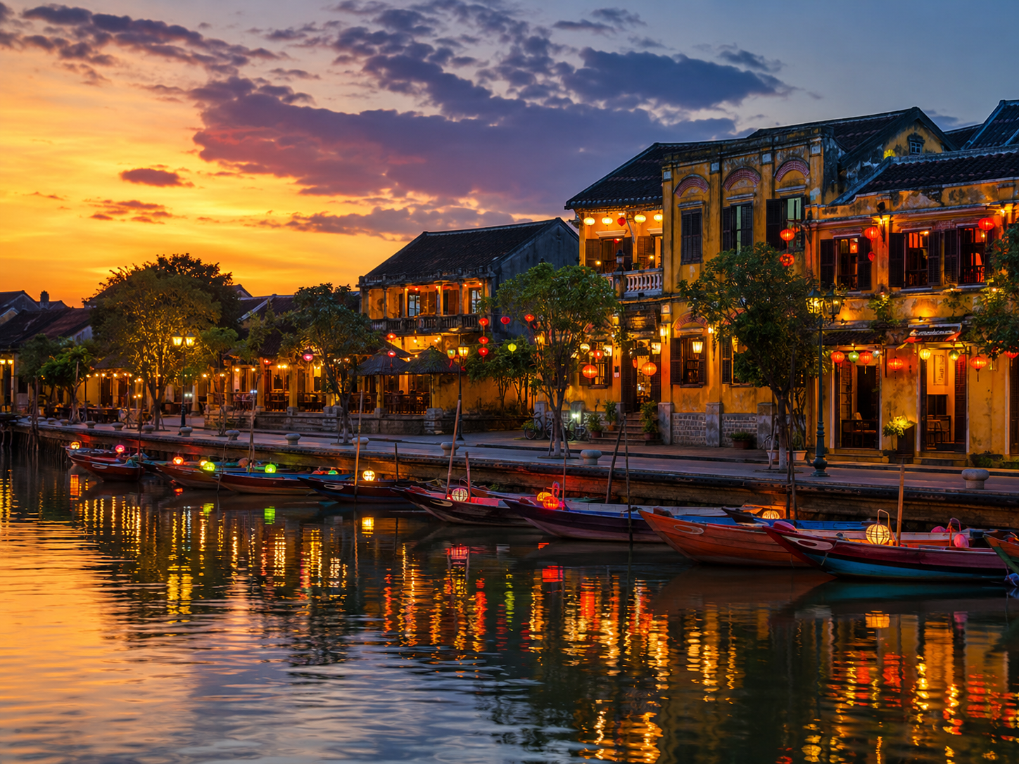 Vietnam cityscape and coastline